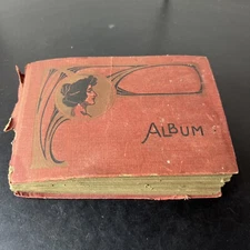 65x VTG Estate Fresh Post Card Album Same Recipient Holiday Maine New England