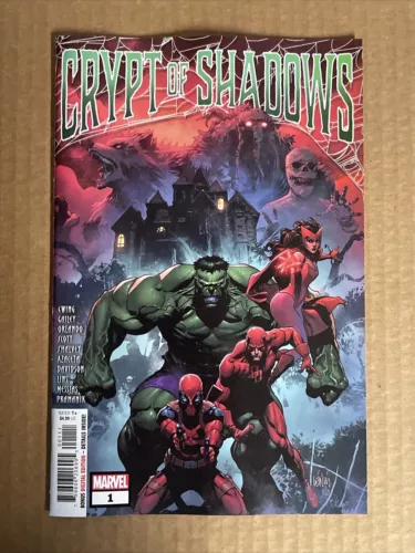 CRYPT OF SHADOWS #1 FIRST PRINT MARVEL COMICS (2023) HULK DAREDEVIL SPIDER-MAN