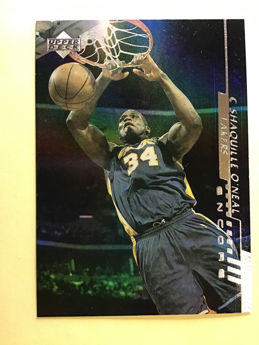 NBAカード Shaquille O'Neal 2001 Upper Deck Encore REFRACTOR #57 Lakers NM