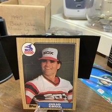 1987 Topps Julio Cruz Baseball Cards #790