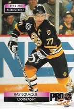 1992-93 Pro Set #261 Ray Bourque Boston Bruins