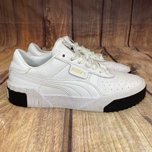 Puma Cali entrenadores para mujeres tamaño 7.5 Zapatos Atléticos 36915504  Blanco/Negro | eBay