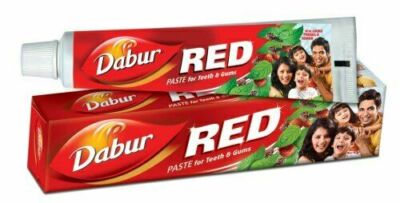 Dabur Red Ayurvedische Zahnpasta - Für starke Zähne & gesundes Zahnfleisch - ...
