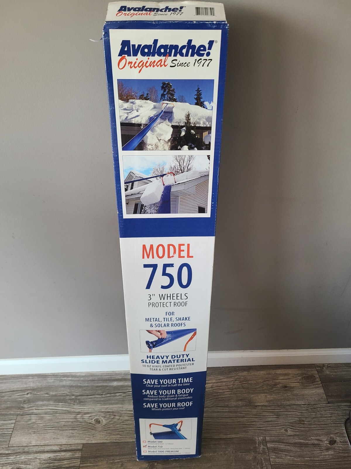 Avalanche AVA750 Wheeled Roof Snow Rake 637015007504 eBay