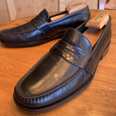 Mens Cole Haan Black Penny Loafers Size 11 M Slip On Preppy Classic Work  Office