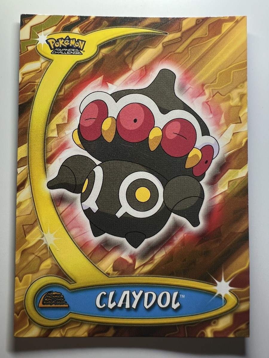 2004 Pokemon Advanced Challenge #20 CLAYDOL blue logo non-holo TCG