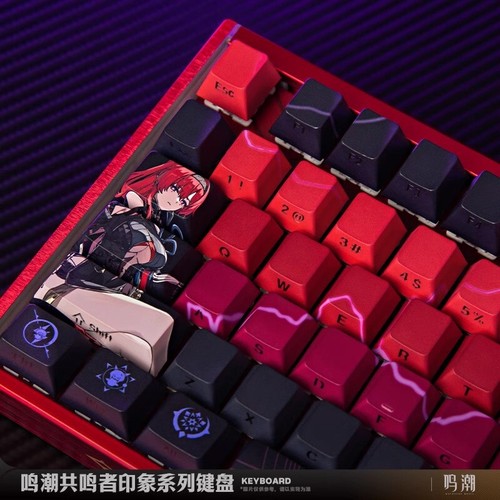 Wuthering Waves Yinlin 89 Keys Mechanical Keyboard Hot Plug Three Mode Gifts - Picture 5 of 7