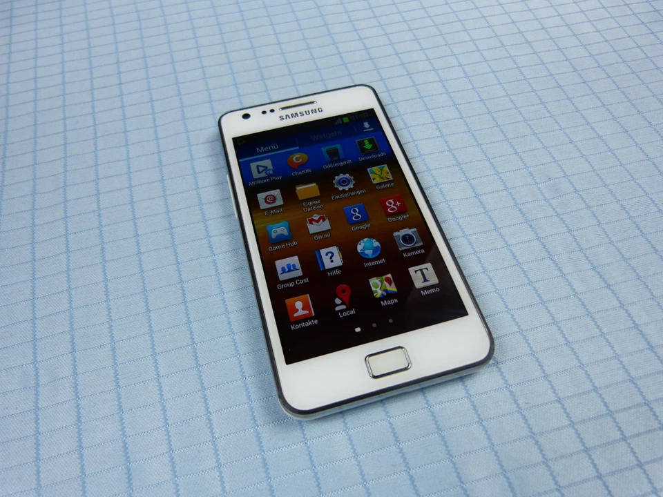 SAMSUNG GALAXY S2 GT-I9100 TOP-16GB-WEISS-4,3"-EXTRAS-KEIN SIMLOCK-RECHNUNG, Foto 3 von 5