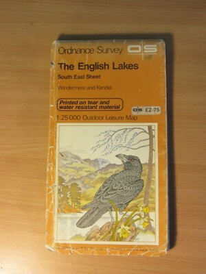 1979 Ordnance Survey Outdoor Leisure Map The English Lakes South East Sheet