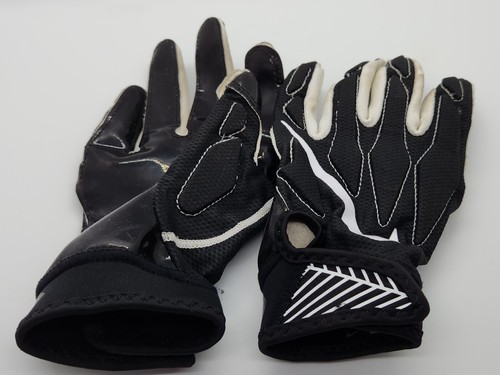 Nike Superbad 4.5 American Football Handschuhe Jugend schwarz weiß Large unvollständig