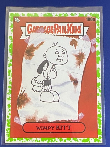 2022 Topps Garbage Pail Kids Book Worms Booger Green Parallels - You Pick! - 第 149/238 張圖片