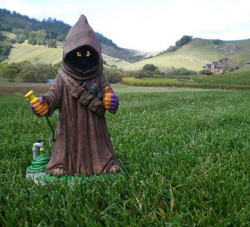 Star Wars Jawa Ornaments Lawn Garden Yard Decor Resin Sculpture Mini Figurine - Picture 12 of 16