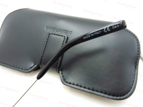 Authentic Italy SAINT LAURENT Aviator Shiny Silver/Silver-Bronze Mirror SL86 004 - Picture 4 of 6
