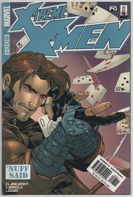 X-Treme X-Men 8 Marvel Comics 2002 FN/VF 7.0 Gambit Rogue Silent Nuff Said Issue