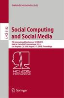 Social Computing And Social Media Gabriele Meiselwitz Taschenbuch Xvi Englisch
