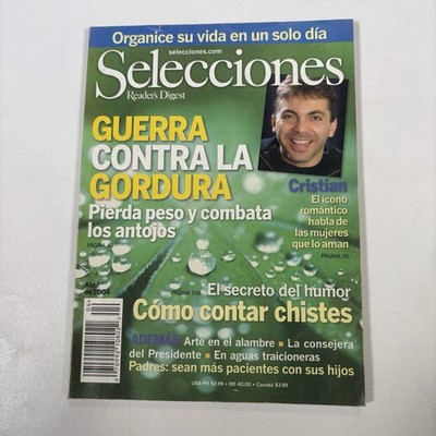 Cristian Castro SARAH JESSICA PARKER Selecciones Reader s Digest Spanish Mag