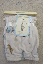 Pooh Bear Collection Baby Blanket 30 x 40 Winnie the Pooh Piglet Eeyore