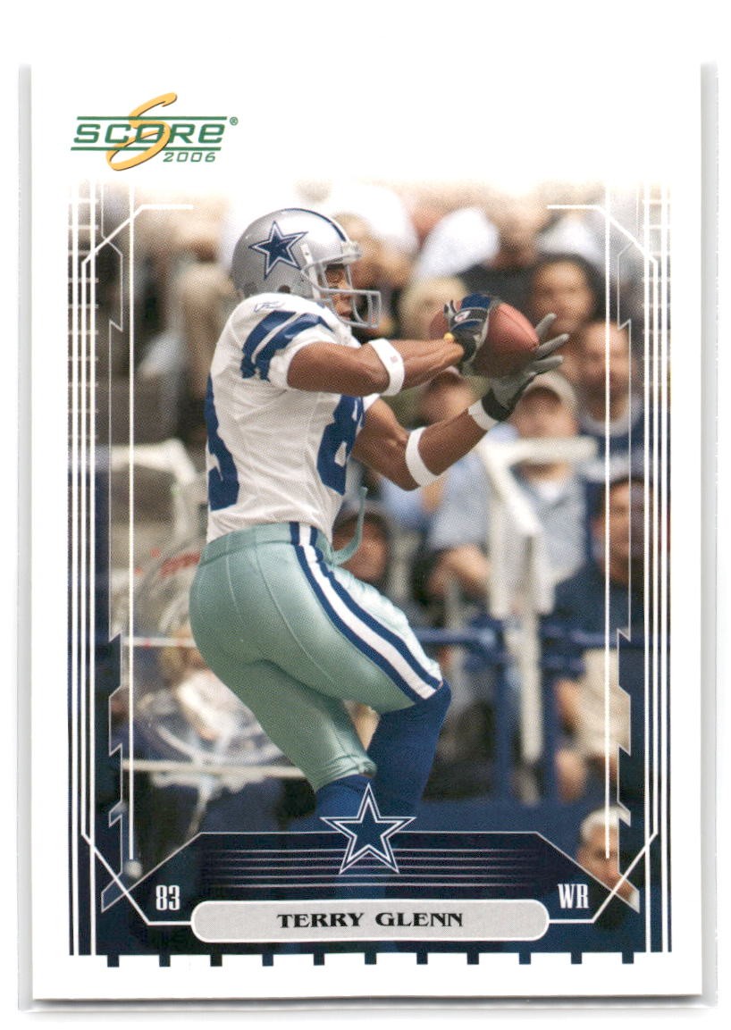 Terry Glenn 2006 Score FOOTBALL #71 Dallas Cowboys
