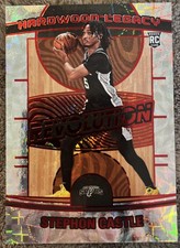 2024-25 Panini Revolution Hardwood Legacy Stephon Castle #24 Red Scope /135 (RC)