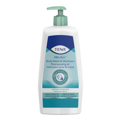 Essity HMS North America Inc Tena Scented Shampoo and Body Wash, 16.9 oz. Pump B