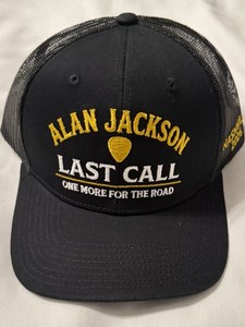 Alan Jackson Last Call One More For The Road Nashville 2026 Mesh Trucker Hat