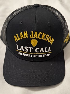 Alan Jackson Last Call One More For The Road Nashville 2026 Mesh Trucker Hat