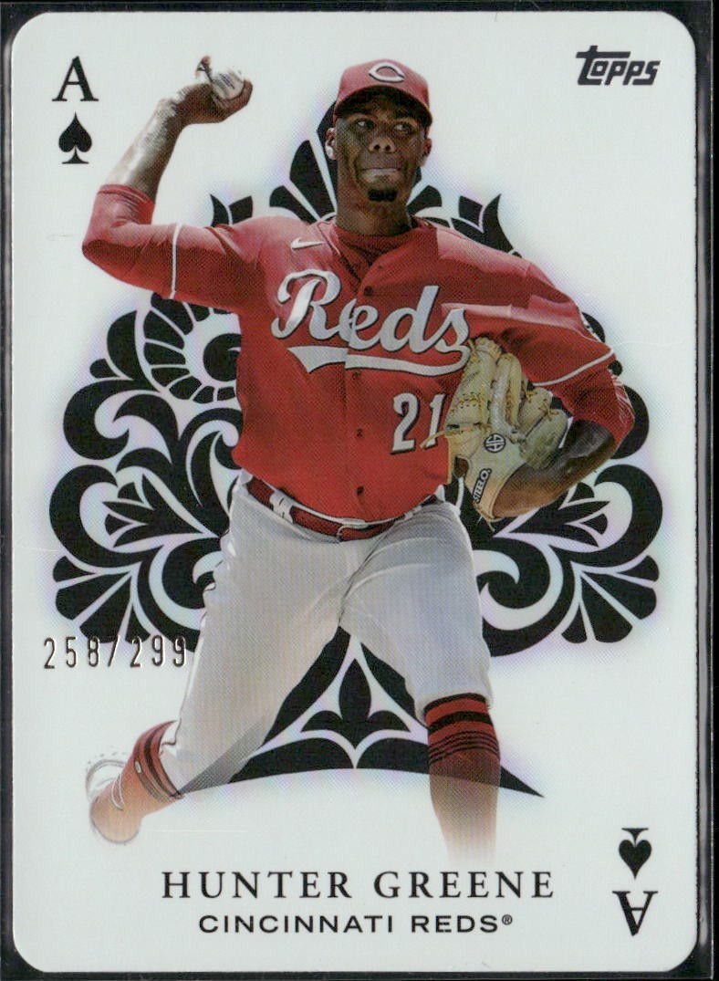 2023 Topps Series 2 All Aces Black /299 Hunter Greene #AA-30 Cincinnati Reds