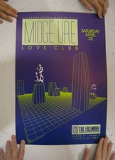 Midge Ure Poster Fillmore April 22 1989 F89 Ultravox Thin Lizzy