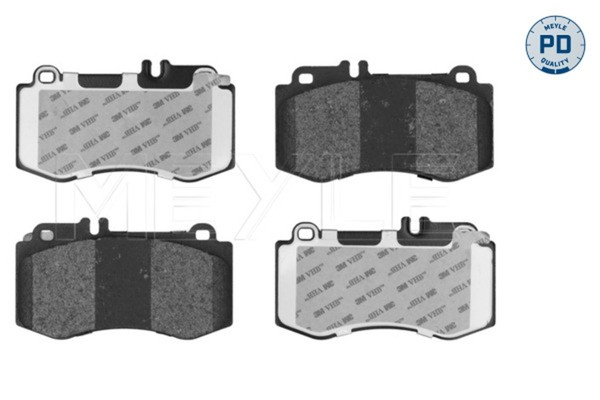 Meyle Bremsbelagsatz, Scheibenbremse MEYLE-PD: Advanced Perform 025 249 7618/PD-image