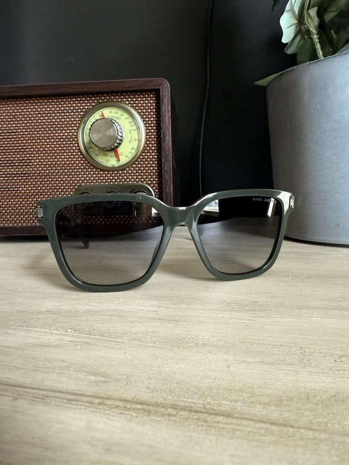 Óculos de Sol Masculino Marc Jacobs 57mm Verde MARC567S-01ED-9O - Novo com Estojo - Imagem 3 de 4