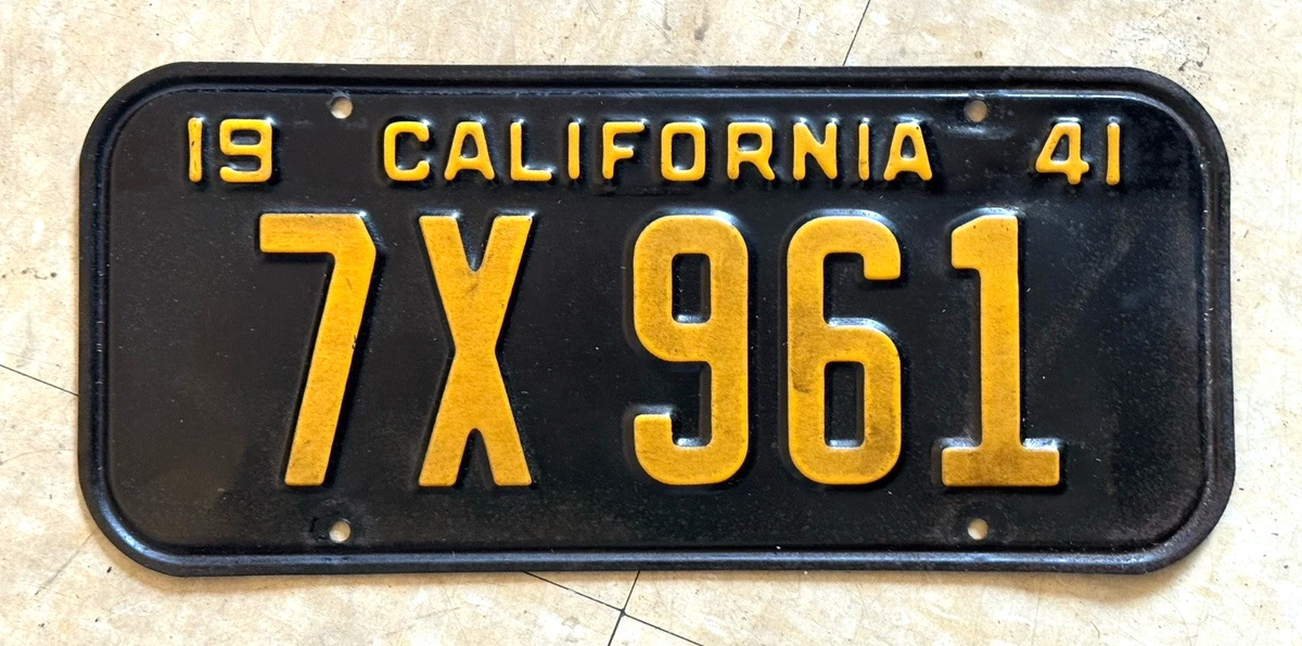 Collectible California License Plates | eBay