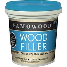 Famowood 40022134 24oz Red Oak Solvent Free Wood Filler-1PK