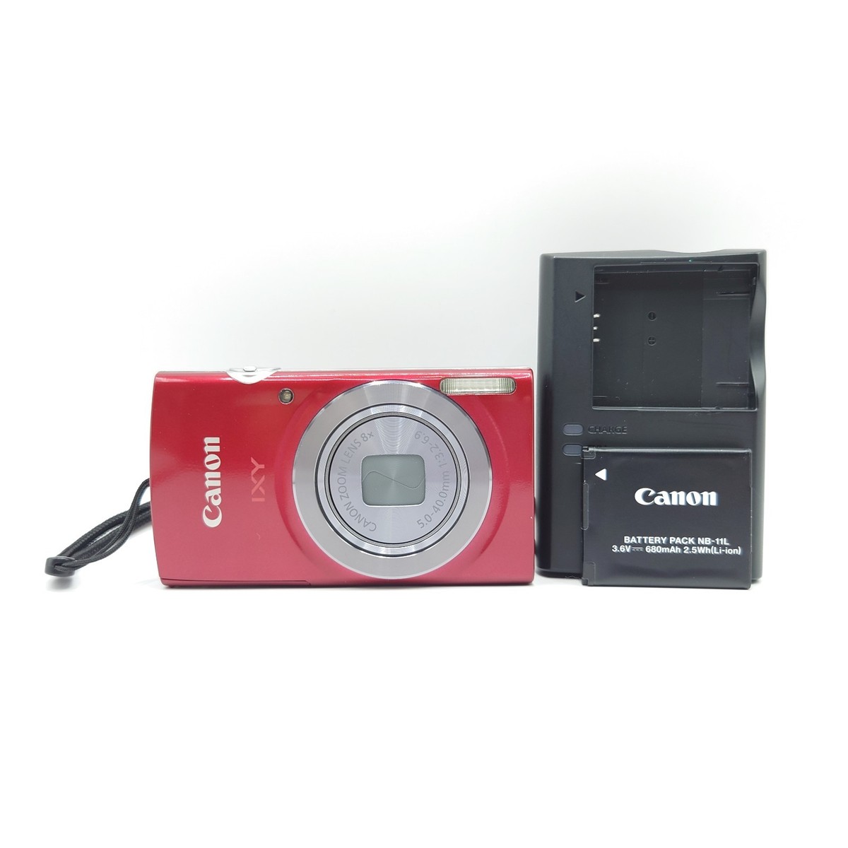 N.MINT]Canon IXY 150 PowerShot ELPH 160 IXUS 160 20MP 8x Red From