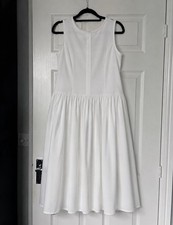 PRETTYLITTLETHING White Button Down Maxi Dress Size 22 New With Tags