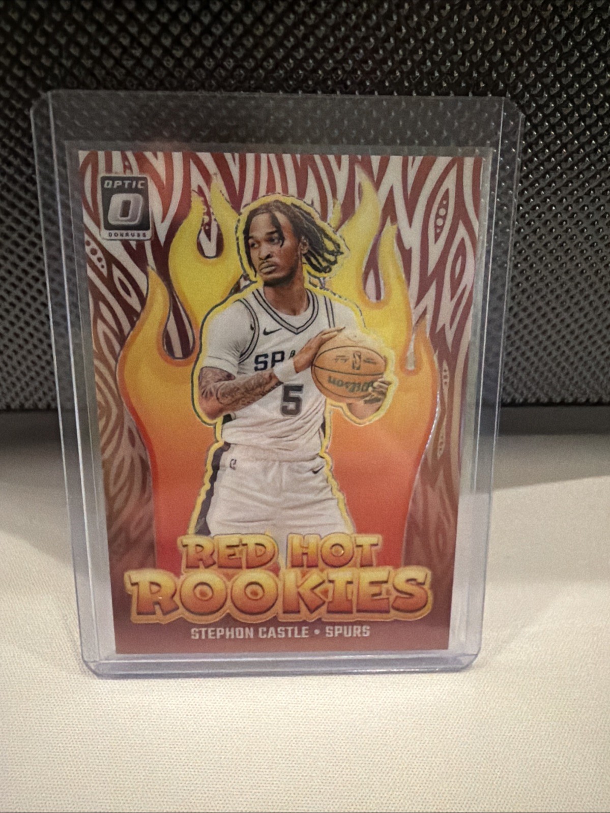 2024-25 Panini Donruss Optic - Red Hot Rookies Stephon Castle #13 (RC)