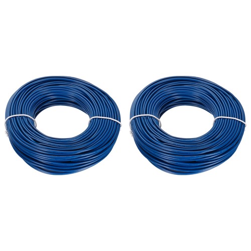 Fil Conducteur Toronné UL1007 – 18AWG, 30 Mètres, Bleu, Pour Connexions Internes