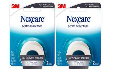 Nexcare Gentle Paper First Aid Tape, 782, 2 in x 10 yd 2 Pack