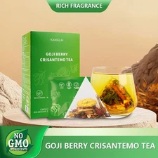 Goji Berry Chrysanthemum Tea for Liver Health Liver Cleanse Detox 15 Tea Bags