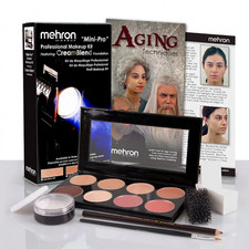 Mehron Mini Pro Makeup Kit theatrical acting MUA student school FX instruction