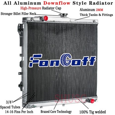 3-Row Aluminum Radiator For 07-2014 Toyota Tundra 2008-14 Sequoia 4.6 5.7L V8
