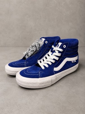Vans Sk8-Hi Pro Royal Blue Suede Men s Size 9.5 w/ Extra Black Laces