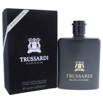 Trussardi Black Extreme Eau de Toilette for Men 3.4 fl. oz. / 100ml New boxed