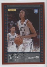 2019 Panini Sticker & Card Collection Red /199 Nic Claxton #100 Rookie RC 05v0. rookie card picture