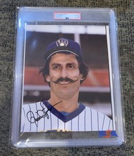 Rollie Fingers Milwaukee Brewers Signed Auto Original Type 1 Photo By Jon Hotter