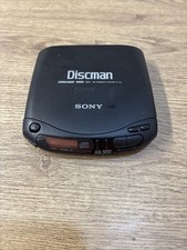 Sony D-131 Discman Sony Compact Disc CD Player Disc Man Mega Bass Black 