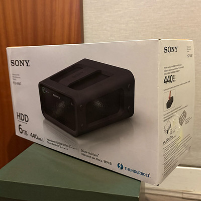 Sony 6TB Professional Festplatte RAID (psz-ra6t) USB 3.1 / Thunderbolt 2