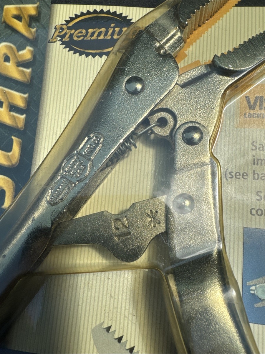 Schrade Tools USA Vise Tough Grip Rare Locking Implements USA Nos