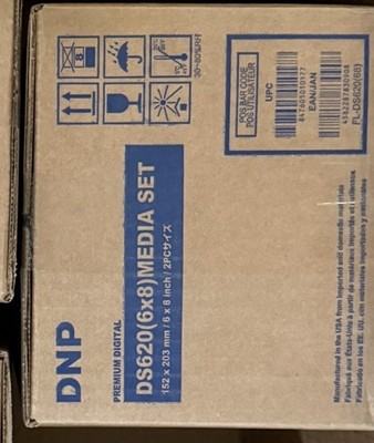 DNP DS620(6x8) Media Set 6 x 8 in FL-DS620(6B) Premium Photo Paper