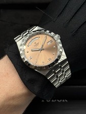 TUDOR Royal Day-Date 41mm ‘Salmon’ Diamond Dot Dial 2024 Box Papers