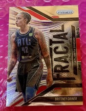 2025 Panini Prizm WNBA - Fractal Brittney Griner #11 Atlanta Dream